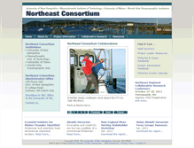 Tablet Screenshot of northeastconsortium.org
